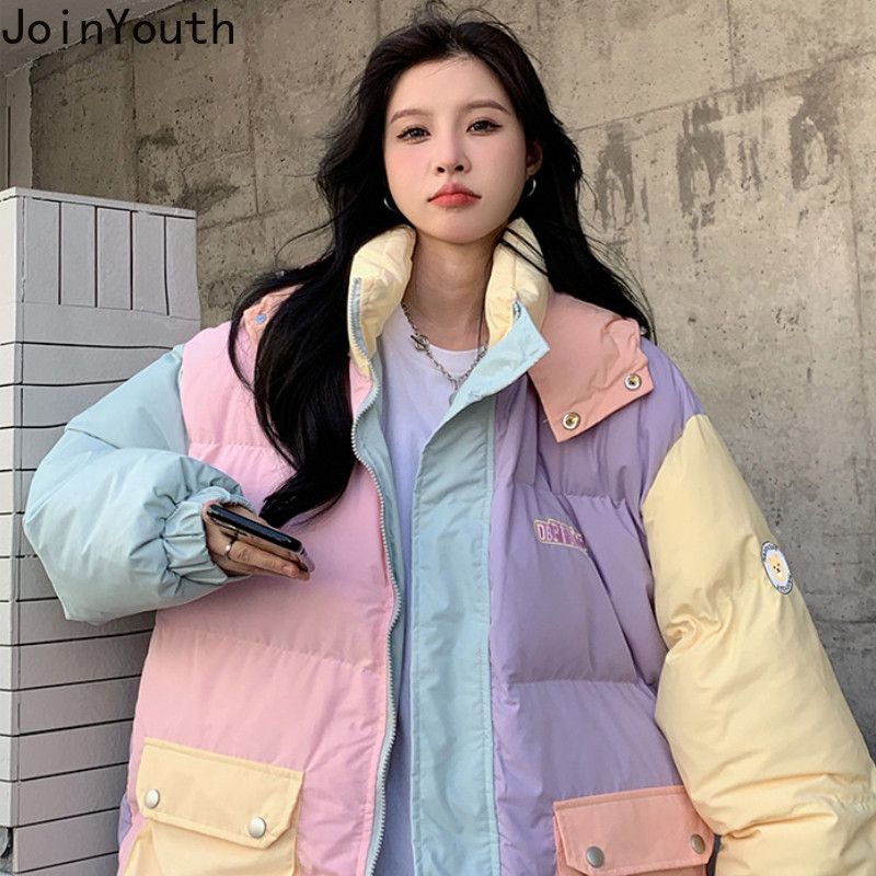 Haine de iarnă femei cu glugă jachete parkas groase