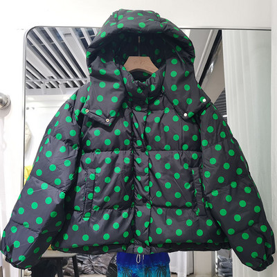 Palton cu buline pentru femeie 2022, noua iarnă, groasă cu glugă, jachetă coreeană pentru femei, puf de rață alb, îmbrăcăminte exterioară coreeană