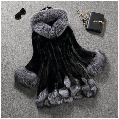 Paltoane de iarnă îngroșate și calde de damă Paltoane de exterior din blană artificială Paltoane de pluș.