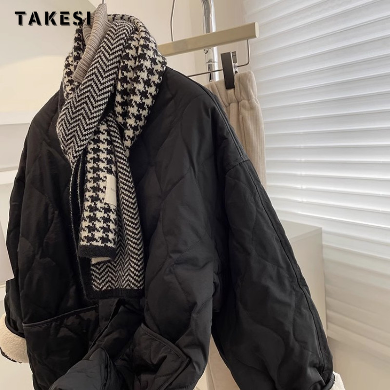 2023, iarnă, epocă, stil simplu, cu un singur piept, jachetă din lână de miel pentru femei, ocazional, haină super caldă, îmbrăcăminte supradimensionată