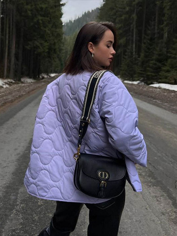 Jachetă de buzunar scurtă, solidă, guler rotund, din bumbac, ocazional, temperament larg, jachetă caldă de iarnă 2022