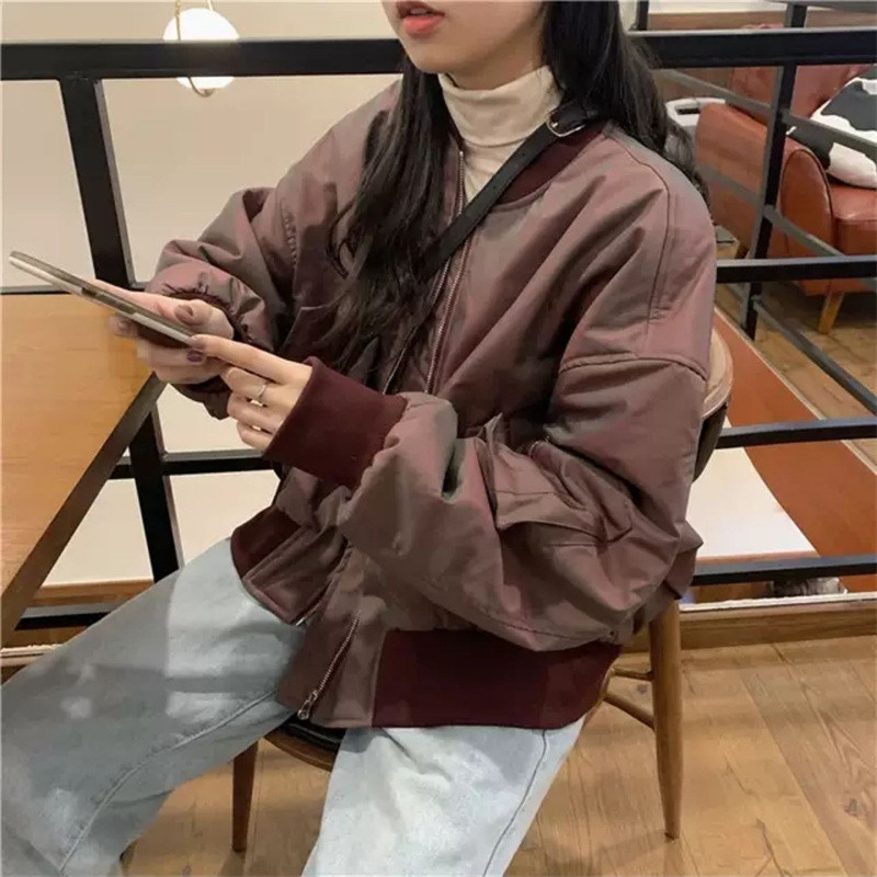 Cause Jachete Îmbrăcăminte pentru damă 2023, noi, toamnă, primăvară, haine, uniforme de baseball, jachete, haine pentru femei, topuri, îmbrăcăminte largi D703