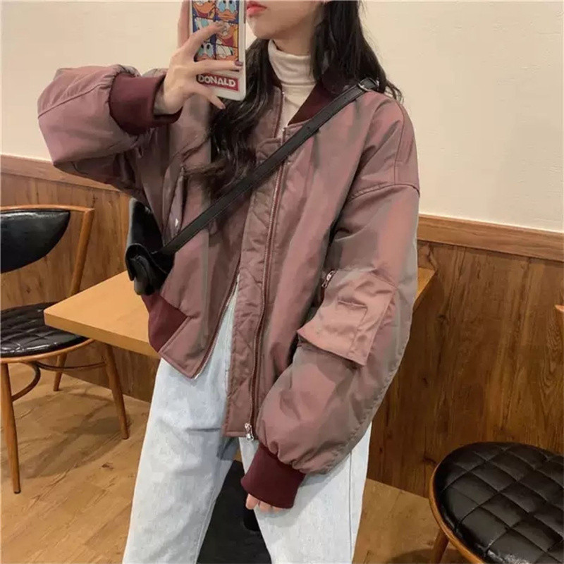 Cause Jachete Îmbrăcăminte pentru damă 2023, noi, toamnă, primăvară, haine, uniforme de baseball, jachete, haine pentru femei, topuri, îmbrăcăminte largi D703