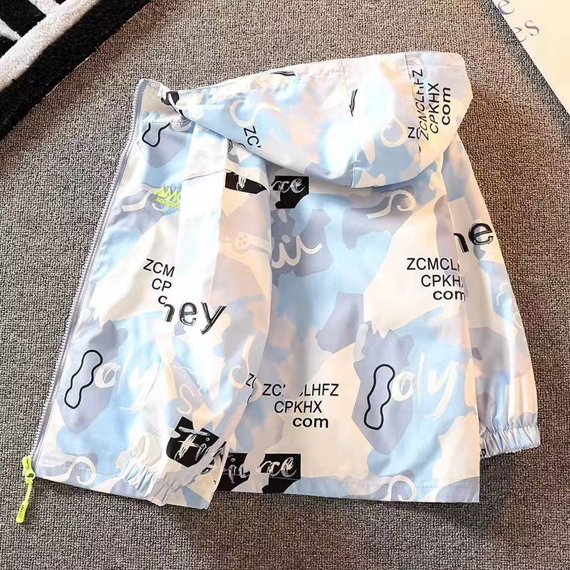 Jachetă pentru copii Băieți Îmbrăcăminte și ocazional Imbracaminte exterioară pentru copii de primăvară și toamnă Jachetă pentru copii Versiune coreeană Cămașă cu fermoar