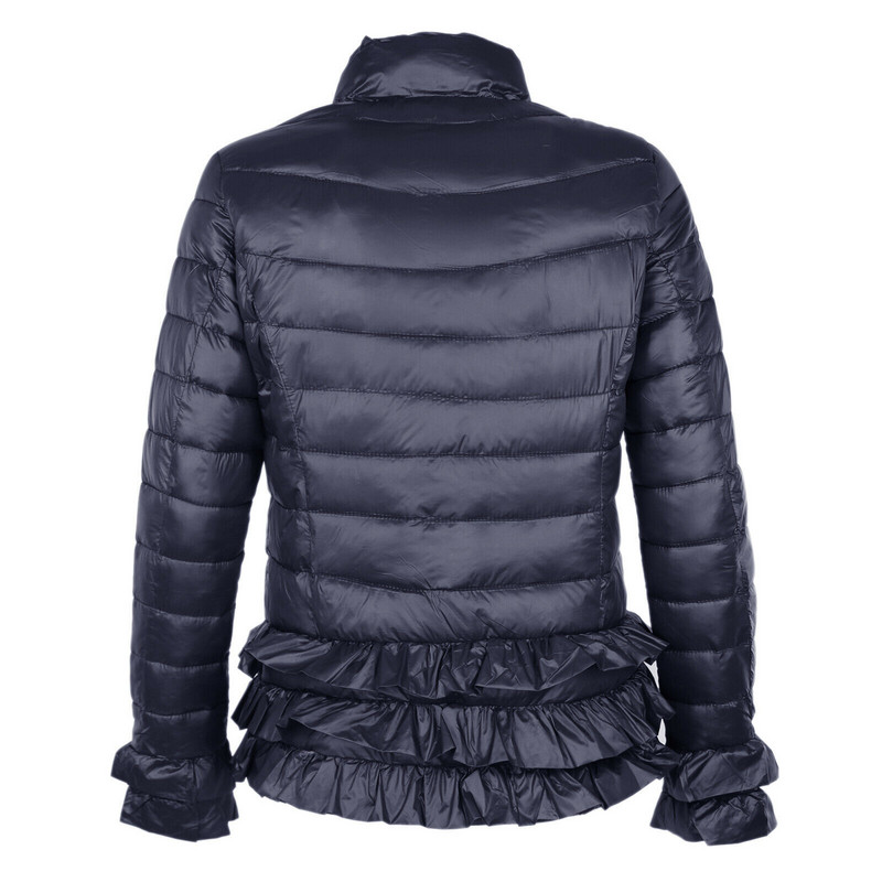 2023, parka pentru femei, jachetă de iarnă, haină pentru femei, ocazional, solid, guler, parka, jachete, haină din bumbac, îmbrăcăminte de stradă, slim fit