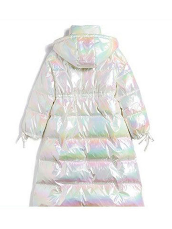 Iarna 2022, parka lungă, impermeabilă, jachetă căptușită din bumbac, pentru femei, cu glugă, haină groasă și caldă de zăpadă, îmbrăcăminte supradimensionată la modă