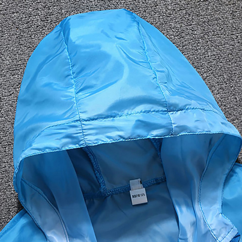 Μόδα ντεγκραντέ Ρούχα ψαρέματος Καλοκαιρινό Anti UV ηλιακό φως Αδιάβροχες τσέπες με κουκούλα Μπουφάν ψαρέματος Unisex για ενήλικες εξωτερικού χώρου