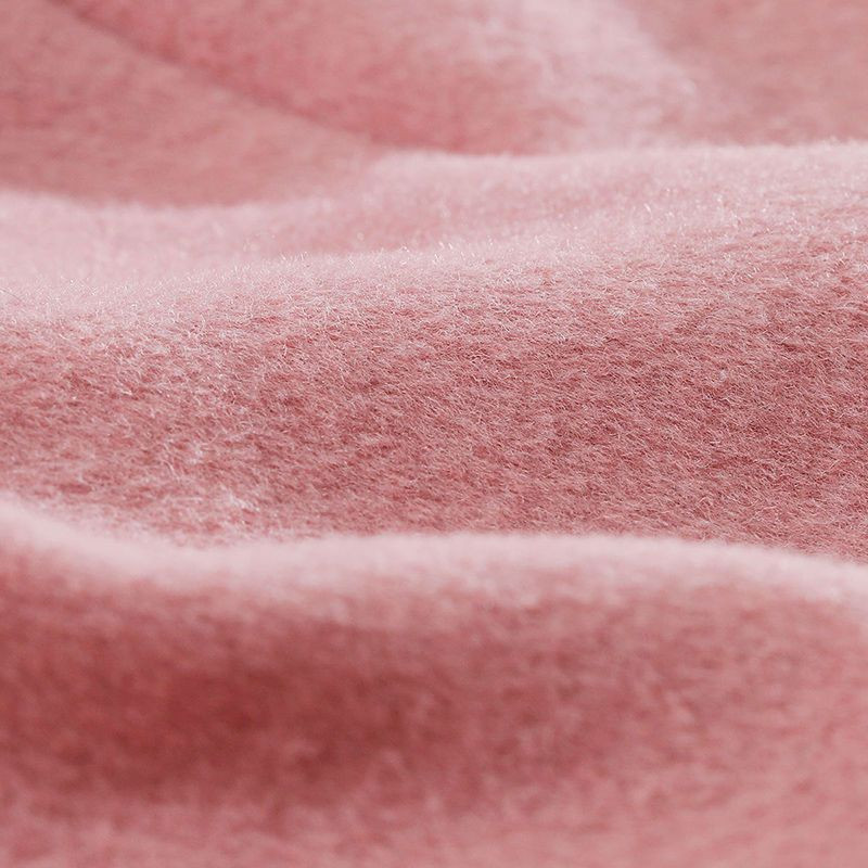 Palton de iarnă de culoare solidă pentru femei, la modă coreeană, învelit lung, de lână îngroșată, haină de iarnă pentru femei.