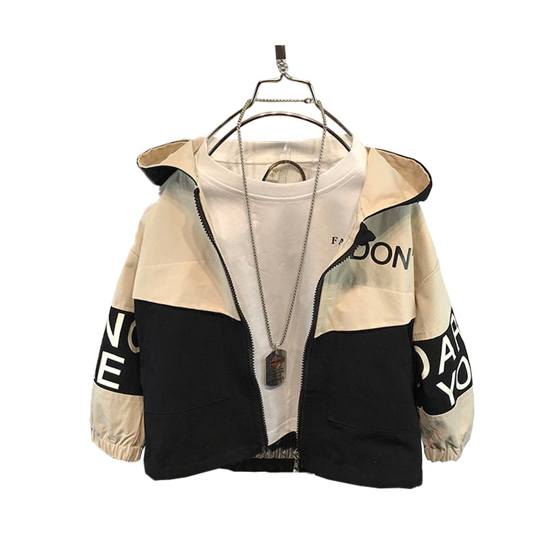 Îmbrăcăminte pentru copii Jachetă de primăvară și toamnă pentru băieți.