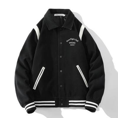 Primăvară Toamnă Patchwork Brodat Litere Femei Jachetă Antrenori Varsity Unisex Bărbați Baseball Bomber Manta High Streetwear Cuplu Chic