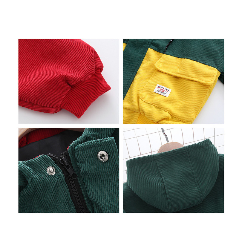 Jocoo Jolee värviplokk, pikkade varrukatega, velvetist naiste jakk.