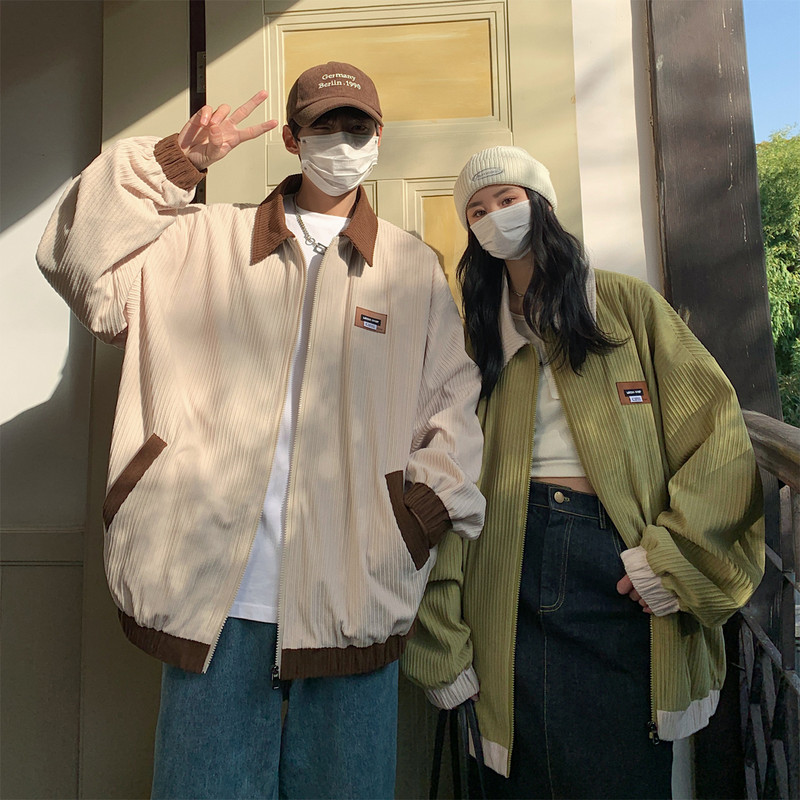 Primăvară toamnă velur femei jachetă bomber de baseball unisex bărbați High Streetwear haină cuplu casual șic hip hop dans student