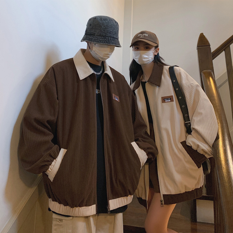 Primăvară toamnă velur femei jachetă bomber de baseball unisex bărbați High Streetwear haină cuplu casual șic hip hop dans student