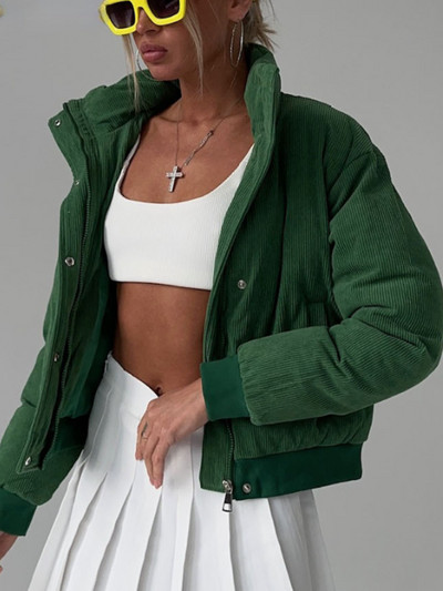 Toamnă 2023 paltoane pentru femei la modă dulce rece caldă velur cu mânecă lungă jachete scurte îngroșate High Street versatilă Top femei