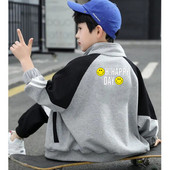 Jachetă pentru băieți 4-12, primăvară și toamnă 2022, jachetă nouă pentru copii, jachetă cu desene animate, haine pentru copii, haină și trenci