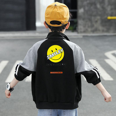 Jachetă pentru băieți 4-12, primăvară și toamnă 2022, jachetă nouă pentru copii, jachetă cu desene animate, haine pentru copii, haină și trenci