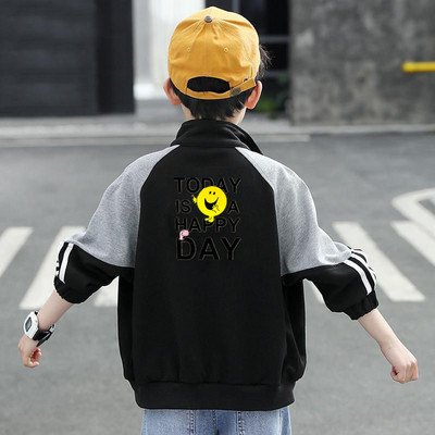 Jachetă pentru băieți 4-12, primăvară și toamnă 2022, jachetă nouă pentru copii, jachetă cu desene animate, haine pentru copii, haină și trenci