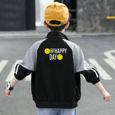 Jachetă pentru băieți 4-12, primăvară și toamnă 2022, jachetă nouă pentru copii, jachetă cu desene animate, haine pentru copii, haină și trenci