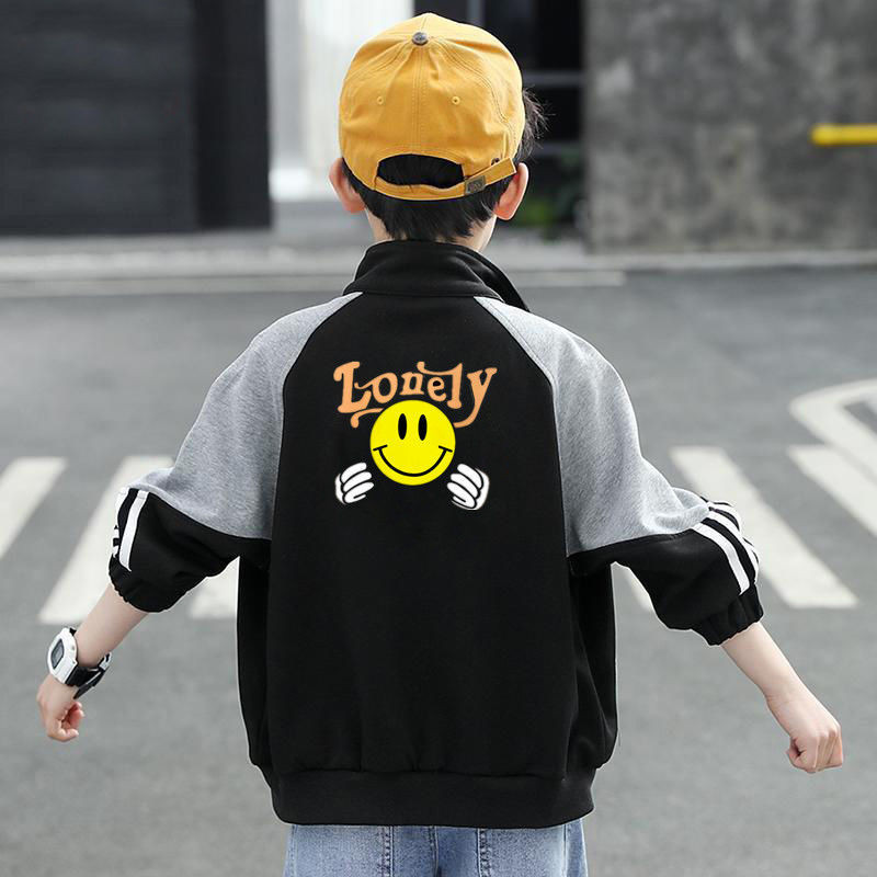 Jachetă pentru băieți 4-12, primăvară și toamnă 2022, jachetă nouă pentru copii, jachetă cu desene animate, haine pentru copii, haină și trenci