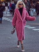 Palton de damă, toamnă iarnă 2023, nou în blană liberă, haină de blană imitație dintr-o bucată, de lungime medie, păr de miel, haine calde pentru femei