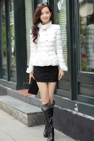 2023 Toamnă Iarnă Jachetă scurtă căptușită pentru damă