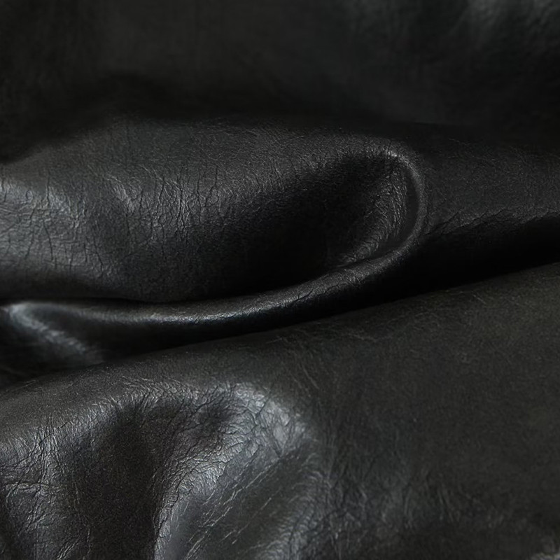 Jesen 2023. Ženski široki kaput Motociklistička crna jakna od umjetne kože Zimski ženski kaput s patentnim zatvaračem BF Punk široka gornja odjeća