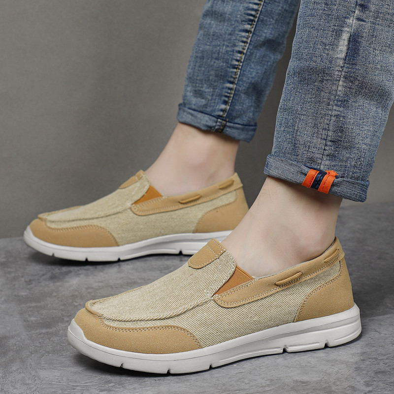 Bărbați pantofi casual din pânză, pantofi respirabili, pantofi pentru bărci, bărbați, 2023, confortabili, în aer liber, pantofi clasici, pantofi pentru bărbați