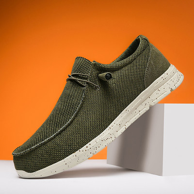 Trend Bărbați Pantofi de pânză Pantofi de barcă de modă Pantofi de tip Pantofi de punte Loafer Pantofi casual de exterior Pantofi plat Pantofi de plajă Dimensiune mare 48