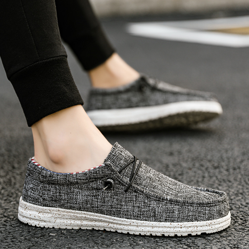 Trend Bărbați Pantofi de pânză Pantofi de barcă de modă Pantofi de tip Pantofi de punte Loafer Pantofi casual de exterior Pantofi plat Pantofi de plajă Dimensiune mare 48