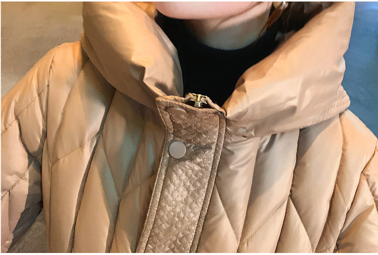 Jachete de iarnă 2023 pentru femei Parka lungă cu curea Jachetă puf pentru femeie Parka cu glugă Pardesă caldă ocazională