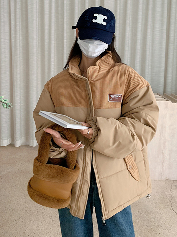 Jachetă căptușită din bumbac, iarnă, 2023