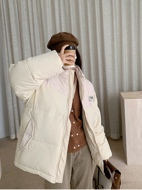 Jachetă căptușită din bumbac, iarnă, 2023