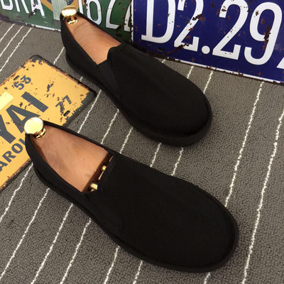 Vechi pantofi din pânză Beijing pentru bărbați, tipărire în stil tradițional chinezesc, machiaj facial, pantofi din pânză, broderie leneșă, pantofi cu talpă retro