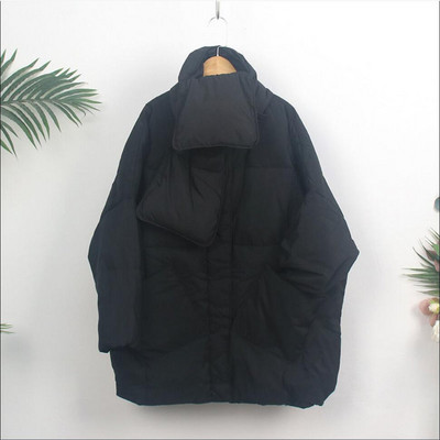 KBAT 2023 uus 90% valge pardi sulejope Naiste avar jope, soe naiste mantlid, üherealised ülisuured ülerõivad