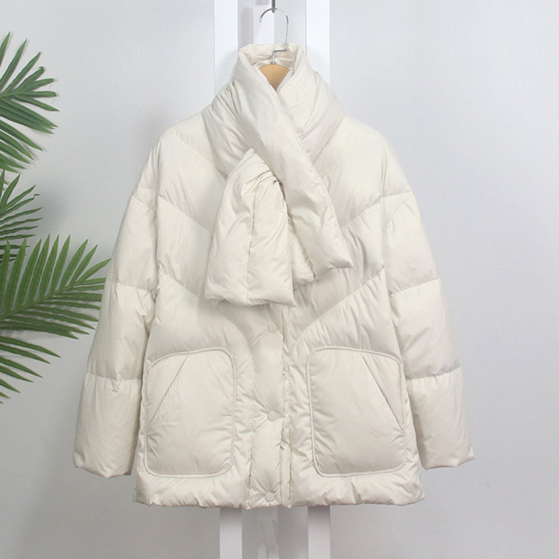 KBAT 2023 uus 90% valge pardi sulejope Naiste avar jope, soe naiste mantlid, üherealised ülisuured ülerõivad