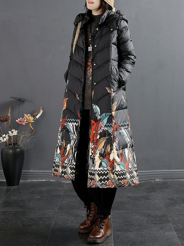 2023 m. žiemos moteriškas ilgas parkas, madingas Sonw paltas, storas, itin lengvas, 90 % balta pūkinė striukė šilta moteriška, atspari vėjui