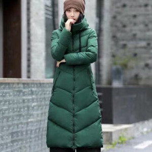 Jachetă căptușită din bumbac cu glugă de iarnă pentru femei Parka lungă, haină de zăpadă pentru femei, rezistentă la vânt, îmbrăcăminte caldă 6XL, vestă supradimensionată pentru femei
