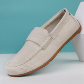 Pantofi pentru bărbați Mocasini de lux, la modă 2022, ocazional, pantofi formali, mocasini de vară pentru bărbați, plasă, negru, pantofi de conducere pentru bărbați, pantofi de sport