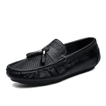 Ανδρικά Loafers Νέα δερμάτινα παπούτσια Ανδρικά παπούτσια καθημερινά Μοκασίνια αθλητικά παπούτσια που αναπνέουν Ανδρικά παπούτσια οδήγησης Comfort Flats Plus μέγεθος 38-44
