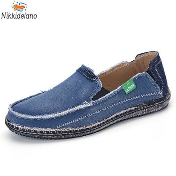 2023 Summer ανδρικά παπούτσια καμβά Espadrilles Breathable Casual Ανδρικά Loafers Άνετα Υπερελαφριά Lazy Boat Shoes Plus Size 48