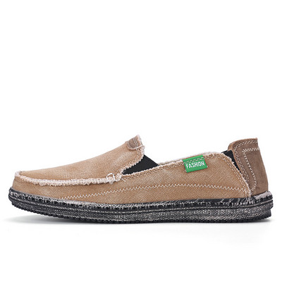 2023 Vară Bărbați Pantofi din pânză Espadrile Pantofi ocazi cu respirație Mocasini pentru bărbați Pantofi confortabili ultraușoare Leneș cu bărci Marimea Plus 48