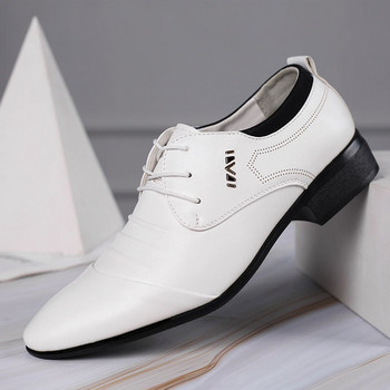 Обувки Oxford за мъже Обувки за рокля Мъжки официални обувки С остри пръсти Бизнес сватбени обувки Обувки за рокля Мъжки дизайнерски мъжки обувки Мокасини