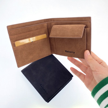 Ανδρικά πορτοφόλια μόδας Rfid 2023 Ανδρικό πορτοφόλι με φερμουάρ τσάντα νομισμάτων Μικρό μίνι πορτοφόλι πορτοφόλι Νέου σχεδίου Dollar wallet Λεπτή τσάντα χρημάτων