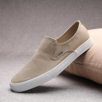 Pantofi negri de înaltă calitate pentru bărbați ocazional pantofi de pânză pentru bărbați, solidi, respirabili, pantofi pentru bărbați cu fund moale