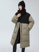 Jachetă de iarnă pentru femei 2023, haine mozabile, parkas lungi, pardesiu de bumbac, jachetă groasă și caldă, haină casual pentru studenți, rezistentă la vânt