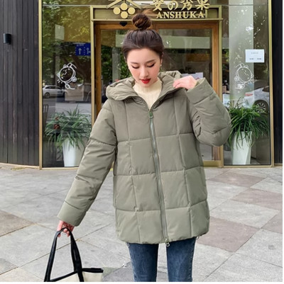Parka de iarnă pentru femei Paltoane pentru femei cu glugă Jachetă puf pentru femei largi Pardesiu pentru femei de zăpadă Jachete pentru femei Livrare gratuită