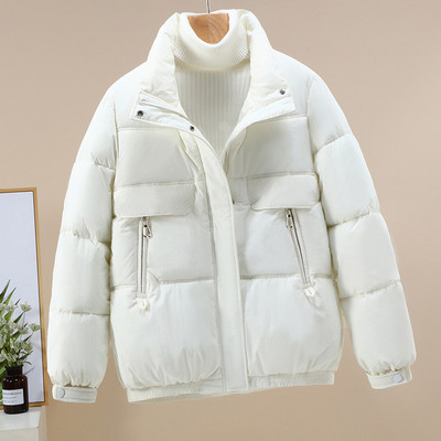 2023 Jachetă de puf supradimensionată de iarnă pentru femei. Palton căptușit din bumbac.