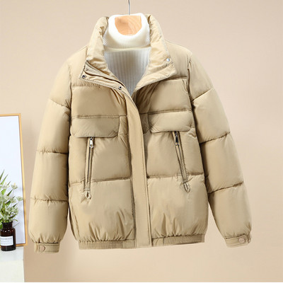 2023 Jachetă de puf supradimensionată de iarnă pentru femei. Palton căptușit din bumbac.