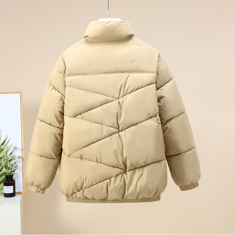 2023 Jachetă de puf supradimensionată de iarnă pentru femei. Palton căptușit din bumbac.