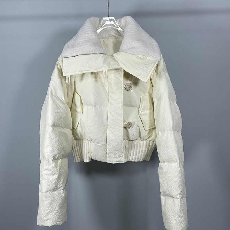 Parka scurtă căptușită din bumbac de iarnă 2023, haină groasă, caldă, casual, jachetă puf pentru femei, îmbrăcăminte exterioară coreeană, îmbrăcăminte pentru femei